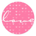 STICKER / SEAL :: love by edgeplus STICKER / SEAL :: love