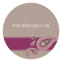 STICKER SEAL :: Paisley 3 by edgeplus STICKER SEAL :: Paisley 3