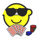 Poker buddy icon sunglasses  sticker_sheets