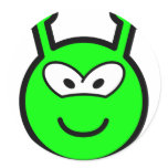 Green alien buddy icon   sticker_sheets