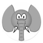 Elephant emoticon   sticker_sheets