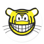 Tiger smile   sticker_sheets