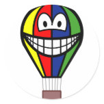 Balloon smile Colorful  sticker_sheets