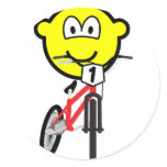 BMX buddy icon Olympic sport Cycling sticker_sheets