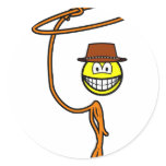 Cowboy lasso smile   sticker_sheets