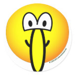 Big nosed emoticon   sticker_sheets