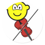 Violin playing buddy icon   sticker_sheets
