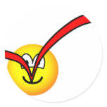 Checked emoticon voting  sticker_sheets
