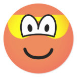 Sunburned emoticon   sticker_sheets