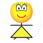 Stickfigure emoticon woman  sticker_sheets