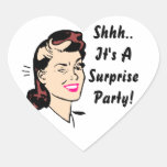 Sticker Shhh.. It's A Surprise Party! Wink Seals