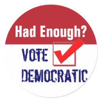 Sticker - Vote Democratic