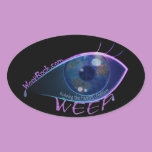 Sticker-WEEP the band logo stickers