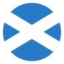 Sticker with Flag of the Scotland