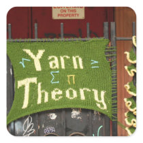 sticker Yarn Theory - 9th Street Fence