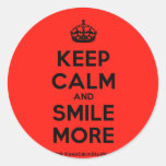 keep calm and smile more design on t shirt poster mug and many