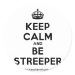 [Crown] keep calm and be streeper  Stickers