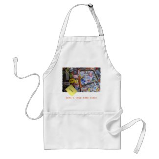 Stickers Adult Apron