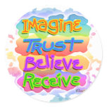 Stickers - Believe Pop Art