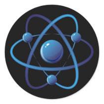 Stickers: Blue atom