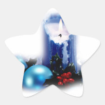 Stickers candle of Christmas