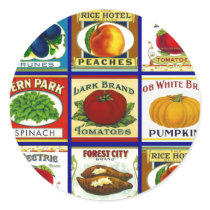 Stickers Canning vintage Can Can-Labels Kitchen