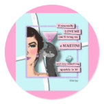 Stickers - Diamonds & Martinis