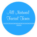 Stickers for Facial Toner by MariaChekmarev Stickers for Facial Toner
