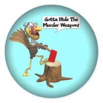 Stickers - Funny Thanksgiving Turkey by thanksgiving_tshirts Stickers - Funny Thanksgiving Turkey