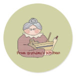 stickers....grandma kitchen