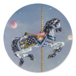 Stickers - Grey Mare Carousel Horse