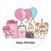 stickers ...happy birthday