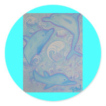 Stickers - Happy Dolphins