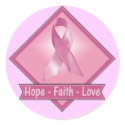 Stickers - Hope Faith Love