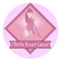 Stickers - I Battle Breast Cancer