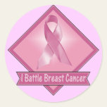 Stickers - I Battle Breast Cancer