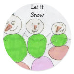 Stickers , Let itSnow