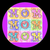 Stickers - MOM Pop Art stickers
