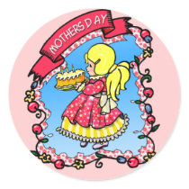 Stickers: Mommy's Girl by celebrationsetc Stickers: Mommy's Girl