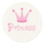 Stickers: Pink princess