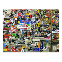 Stickers Post Card