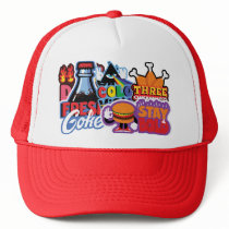 Stickers series cap hats by k_kvad Stickers series cap hats