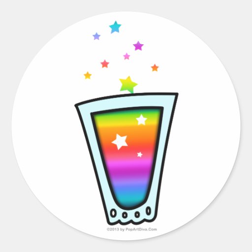 STICKERS SHOT GLASS Zazzle
