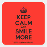 keep calm and smile more design on t shirt poster mug and many