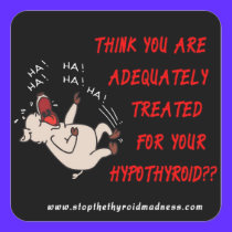 STICKERS - Stop the Thyroid Madness stickers