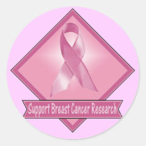 Stickers - Support Breast Cancer Research stickers