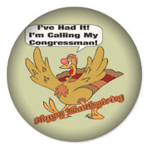 Stickers - Turkey Calling Congressman