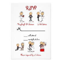 Stickfigure RSVP Announcement