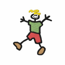 Stickman embroidered shirts