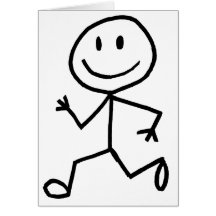 Stickman Runner Cards